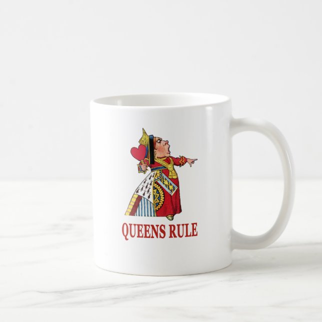 Mug La Reine des Coeurs dit "Règle des Reines" (Droite)