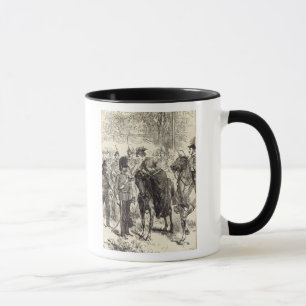 Mug La reine distribuant des croix de Victoria