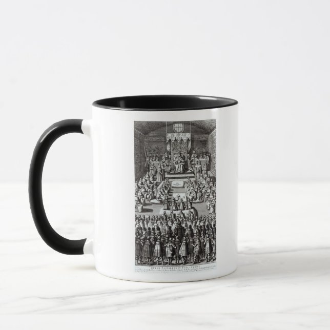 Mug La Reine Elizabeth I et Parlement (Gauche)