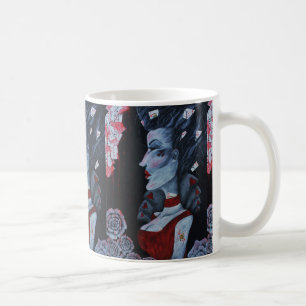 Mug La Reine rouge de l'art d'imaginaire du pays des