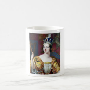 Mug La Reine Victoria d'os de Henry Pierce