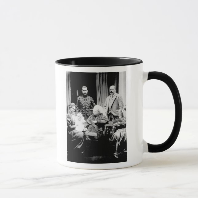 Mug La Reine Victoria, tsar Nicholas II (Droite)