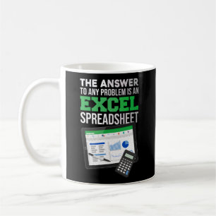 Mug La Réponse À Tout Problème Est Un Tableur Excel