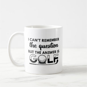 Mug La Réponse Est Le Golf