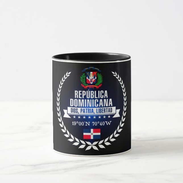 Mug La République Dominicaine (Centre)