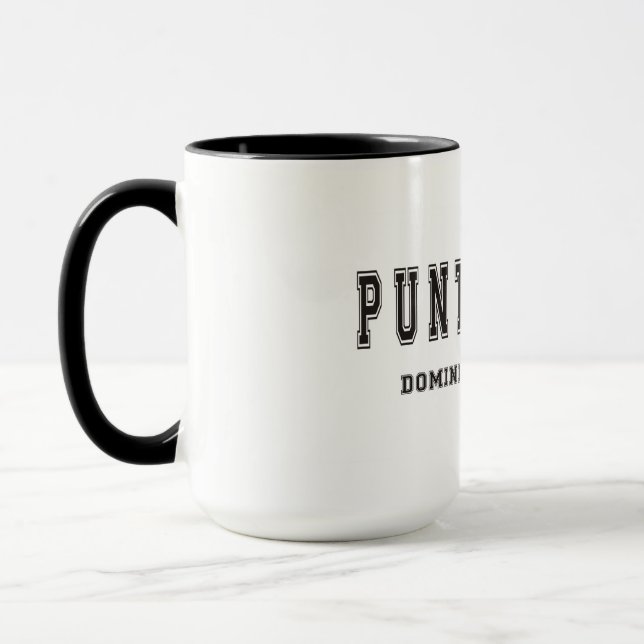 Mug La République Dominicaine de Punta Cana (Gauche)