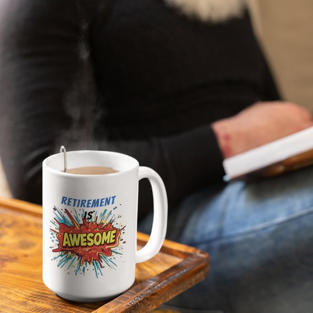 Mug La retraite est géniale (Créateur téléchargé)