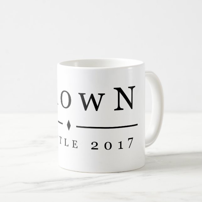 Mug La Réunion de famille Brown 2017 (Devant droit)