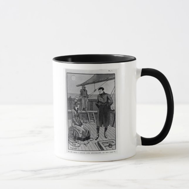 Mug La réunion entre Orso et Mlle Nevil dessus (Droite)
