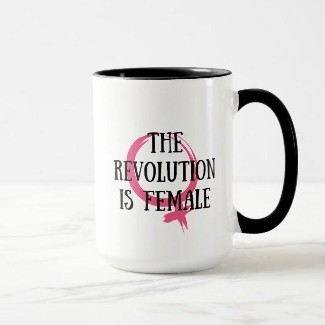 Mug La révolution est féminine (Droite)