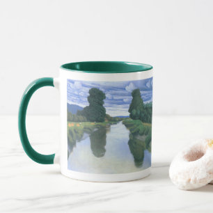Mug La Rivière à Berville par Felix Vallotton, Beaux-a
