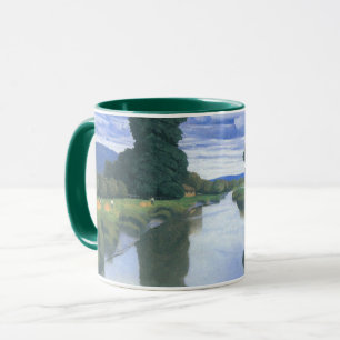 Mug La Rivière à Berville par Felix Vallotton, Beaux-a