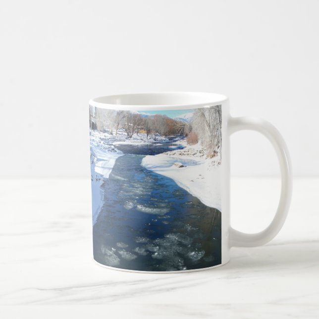Mug La rivière Arkansas glaciale (Droite)