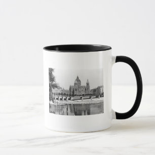 Mug La rivière Isar à Munich, c.1910