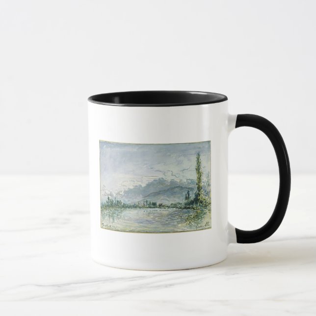 Mug La rivière Isere à Grenoble, 1877 (Droite)