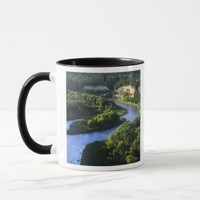 Mug La rivière Niobrara près de Valentine Nebraska (Gauche)