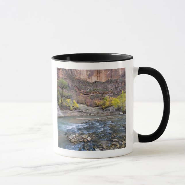 Mug La rivière Virgin en automne dans le parc national (Droite)