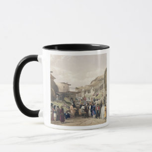 Mug La rue principale dans le bazar chez Caubul, en