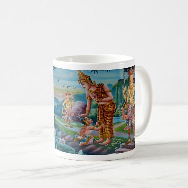 Mug La sagesse de Bouddha : foi et culture (Devant droit)