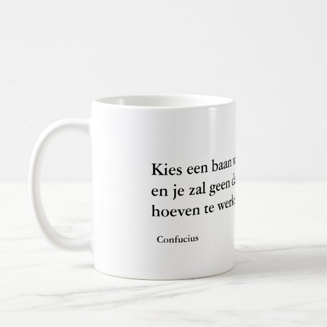 Mug La Sagesse de Confucius (Gauche)