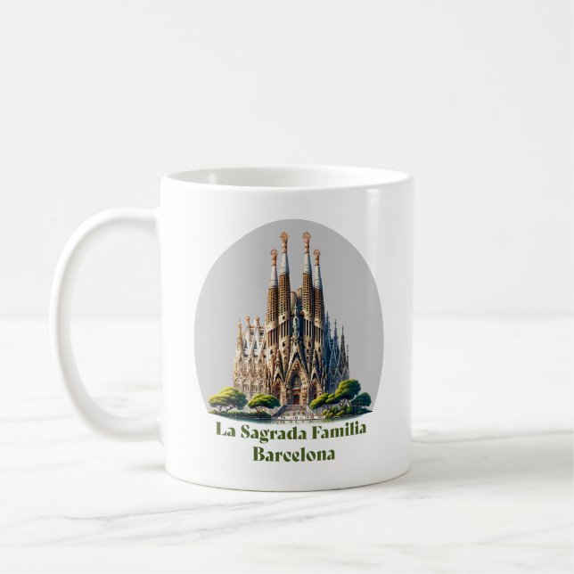 Mug La Sagrada Familia Barcelone Espagne (Gauche)