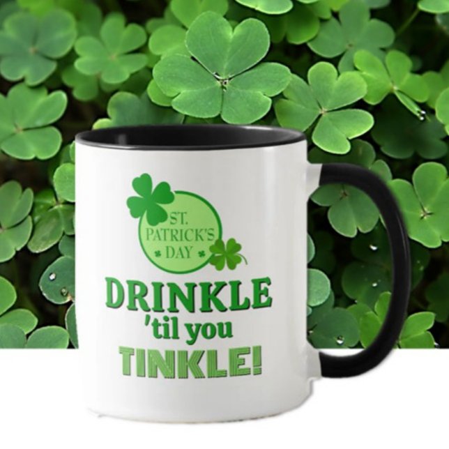 Mug La Saint-Patrick FUN ! Meilleur groupe ou individu (Créateur téléchargé)