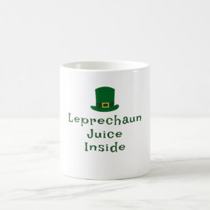 Mug La Saint-Patrick, Texte Drôle Jus de Lutin 