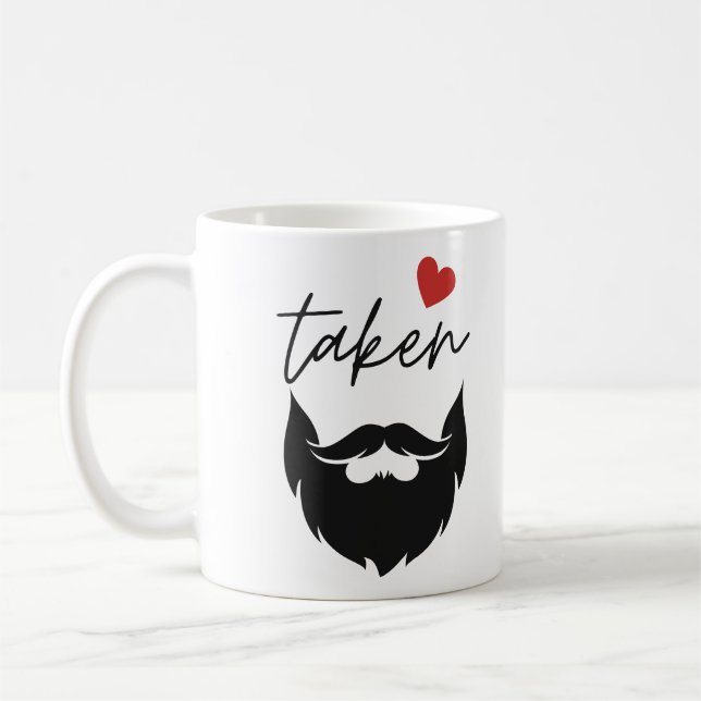 Mug La Saint-Valentin à la barbe (Gauche)