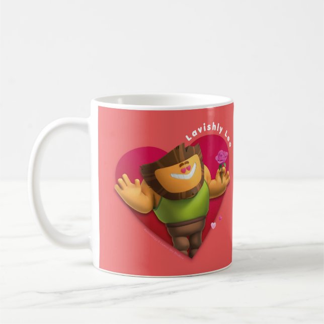 Mug La Saint Valentin à Leo (Gauche)