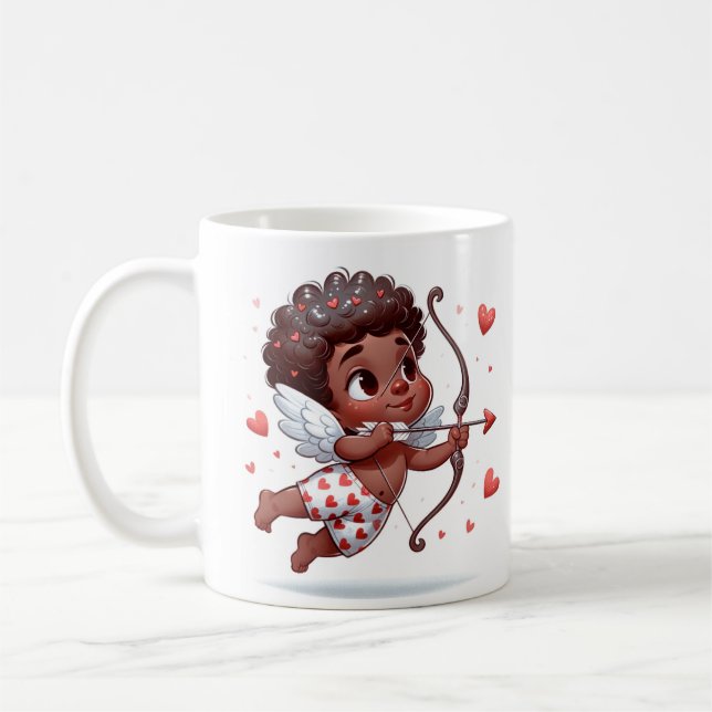 Mug La Saint Valentin de Cupidon (Gauche)