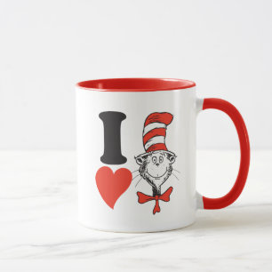 Mug La Saint-Valentin de Dr. Seuss   J'aime le Chat da