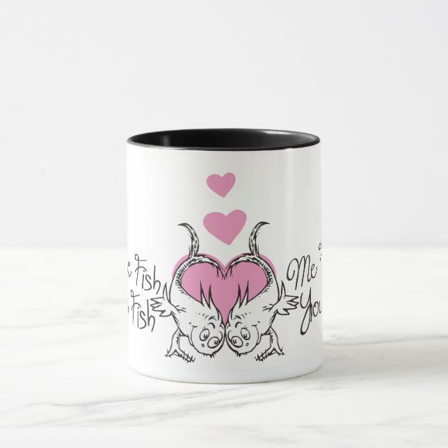 Mug La Saint-Valentin de Dr. Seuss | Un Poisson Deux P (Centre)