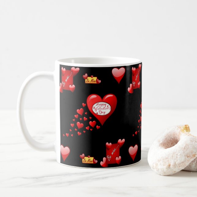 Mug La Saint Valentin en boue (Avec donut)