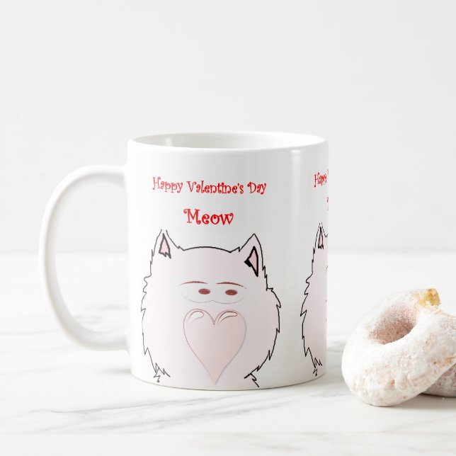 Mug La Saint Valentin en boue (Avec donut)