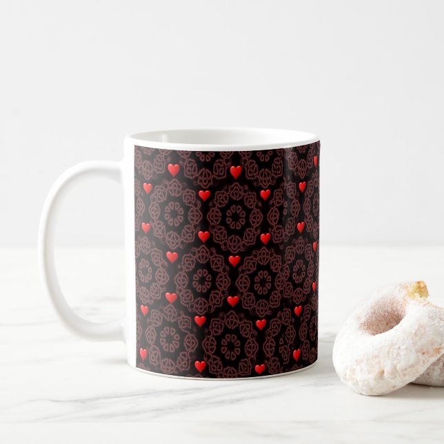 Mug La Saint Valentin en boue (Avec donut)