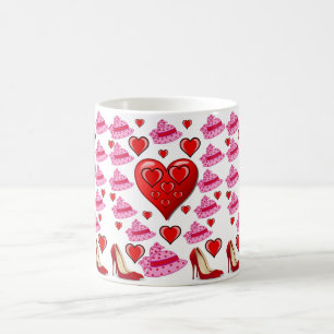 Mug La Saint-Valentin, les grenouilles