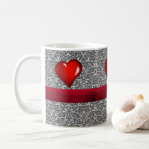 Mug La Saint-Valentin, les grenouilles