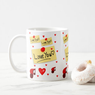 Mug La Saint-Valentin, les grenouilles