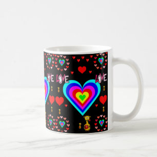 Mug La Saint-Valentin, les grenouilles