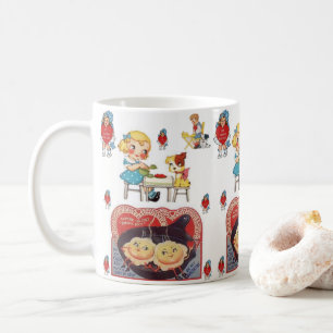 Mug La Saint-Valentin, les grenouilles