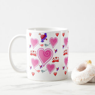 Mug La Saint-Valentin, les grenouilles