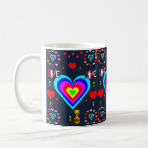 Mug La Saint-Valentin, les grenouilles
