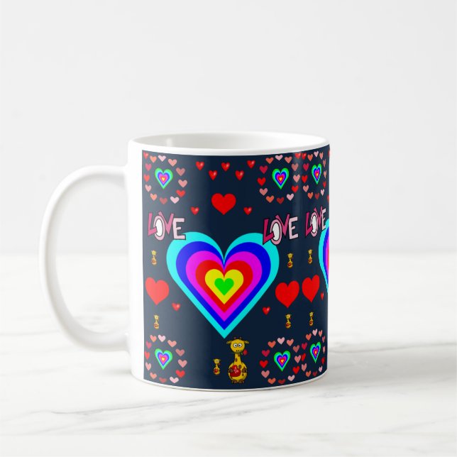 Mug La Saint-Valentin, les grenouilles (Gauche)