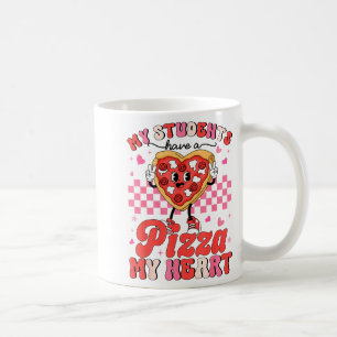 Mug La Saint-Valentin Mes élèves ont une pizza de mon