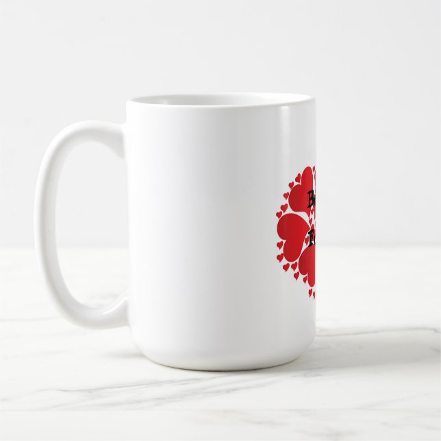 Mug La Saint Valentin montrer l'amour (Gauche)
