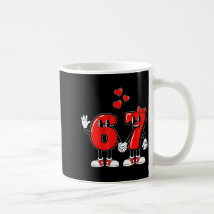 Mug La Saint-Valentin Six Sept Cœurs 6 7 Mème Gen Alph
