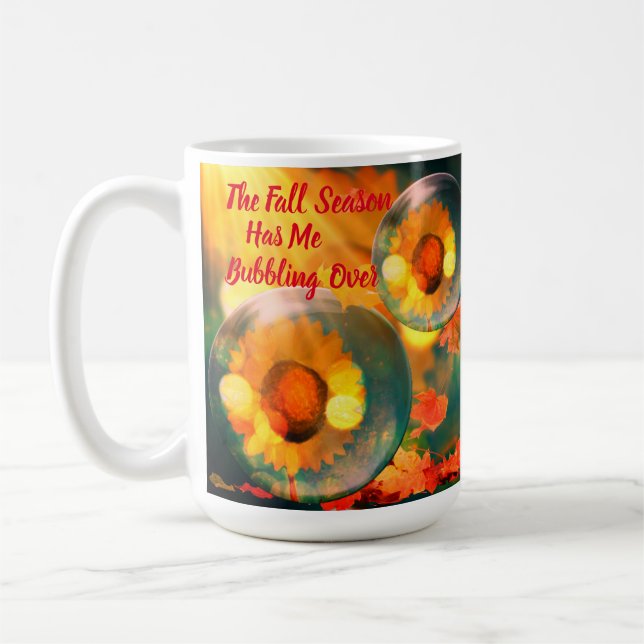 Mug La Saison D'Automne M'A Fait Bouillonner Sur La Mu (Gauche)