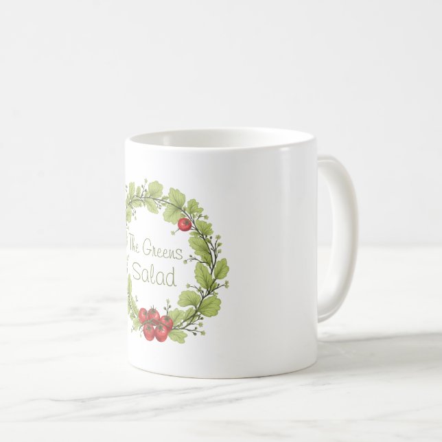 Mug La salade des Verts (Devant droit)