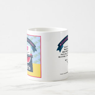 Mug La salle de l'écrivain Woolfer