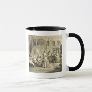 Mug La salle de repos près des bains chez Shemakha,
